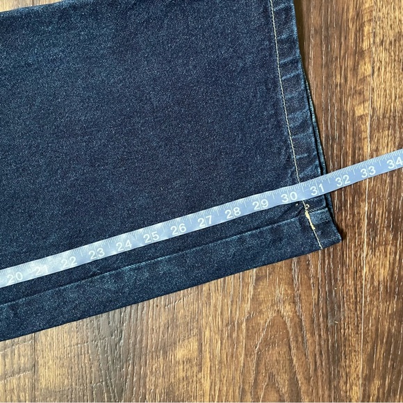 Vintage Y2K South Pole dark wash baggy skater denim jeans Sz 36 actual 35x32 - Picture 14 of 14
